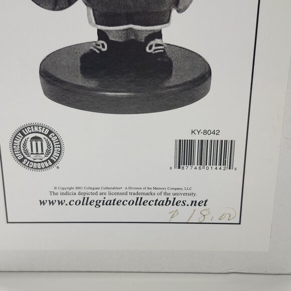 UK University of Kentucky Basketball Bobble Head bobbin bobblehead 2001 box - Picture 4 of 16